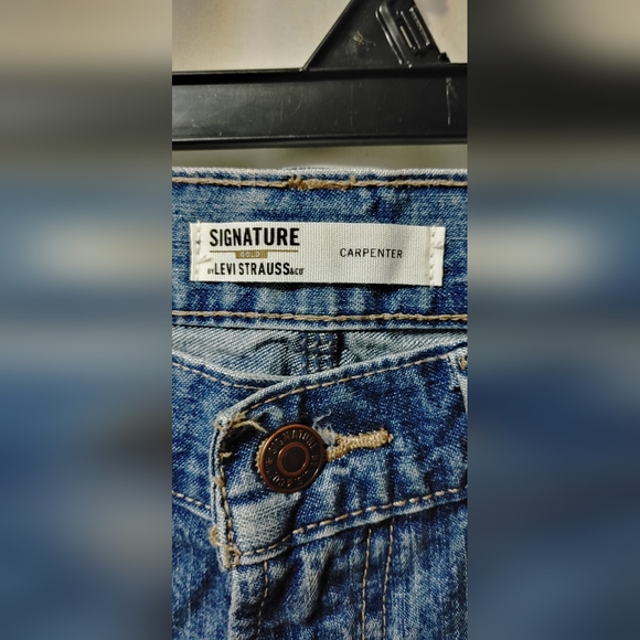 Signature by Levi Strauss & Co. Gold Label mens Carpenter Jeans  30x30  NWT - Picture 8 of 8